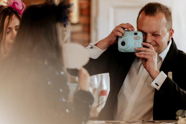 Hochzeit Polaroid Kamera Basel