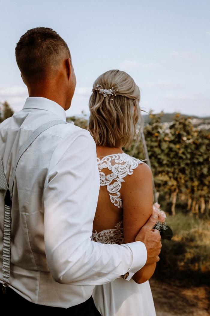 Paarshooting Hochzeit In Den Reben