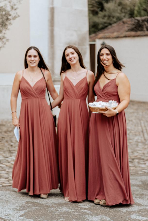 Bridesmaids Auf Hochzeit In Arlesheim