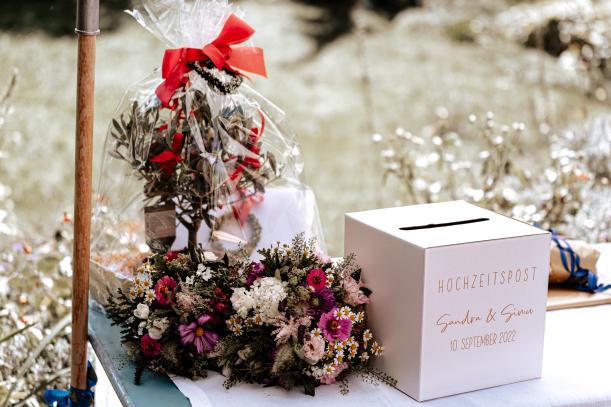 Hochzeit Geschenkebox