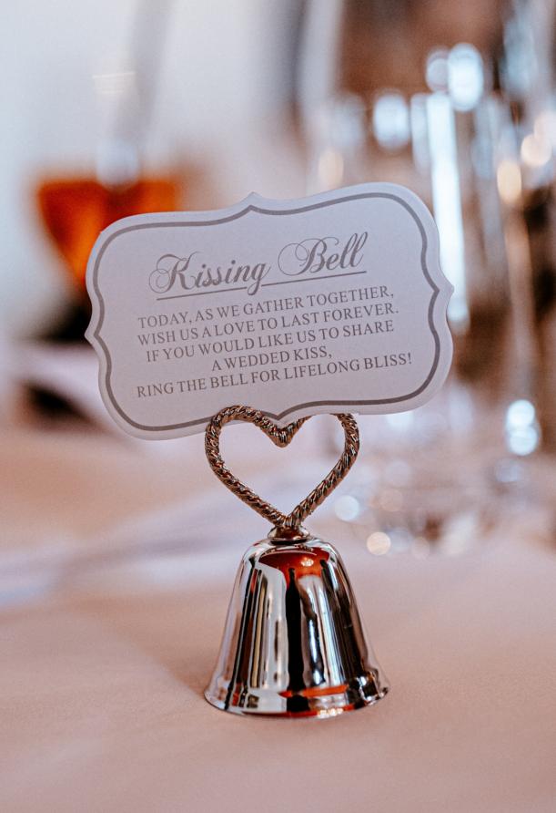 Kissing Bell Hochzeit Glocke