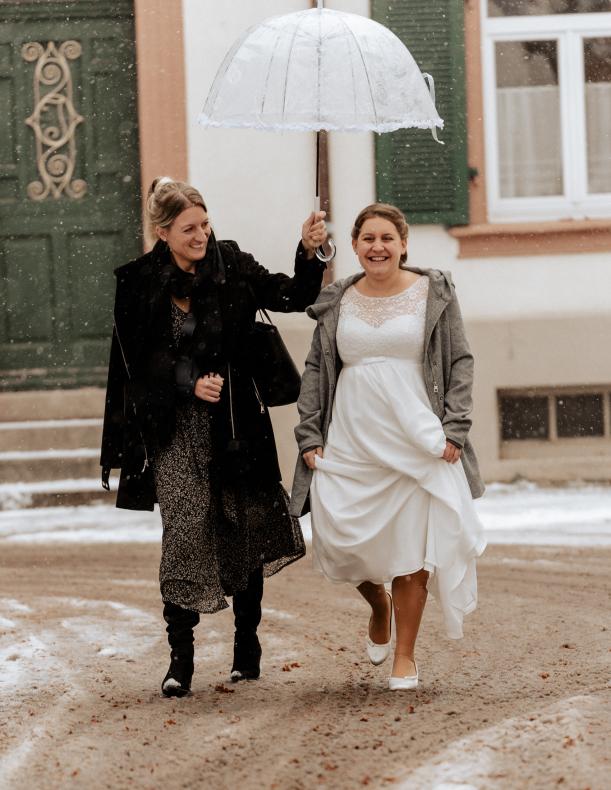 Hochzeit Schopfheim Ankunft Der Braut An Standesamt Hochzeit