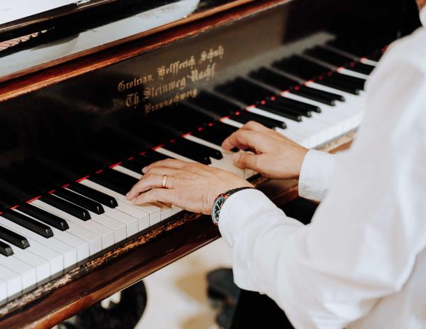 Hochzeit Auggen Pianist