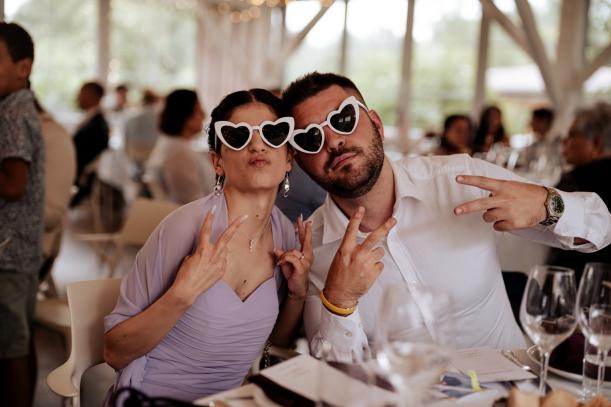 Hochzeit Gäste Mit Sonnenbrille Idee Für Hochzeit Alle Gäste Sonnenbrille Viele Fotos Idee