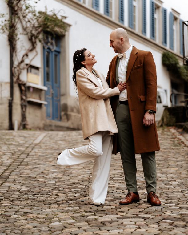 Hochzeit Standesamt Bad Säckingen Brautpaar In Der Stadt Paarshooting