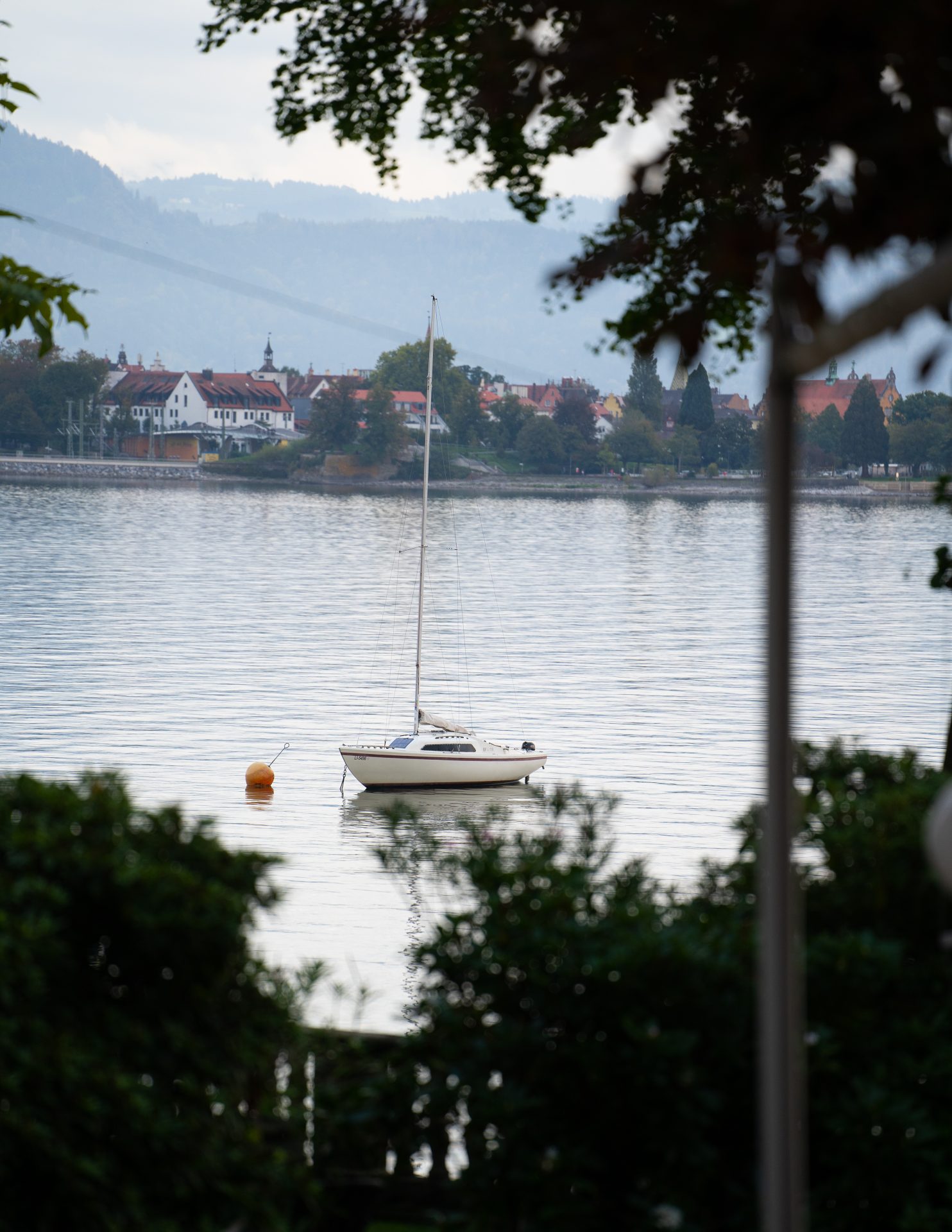 Blick über den See am Hochzeitstag (2022)